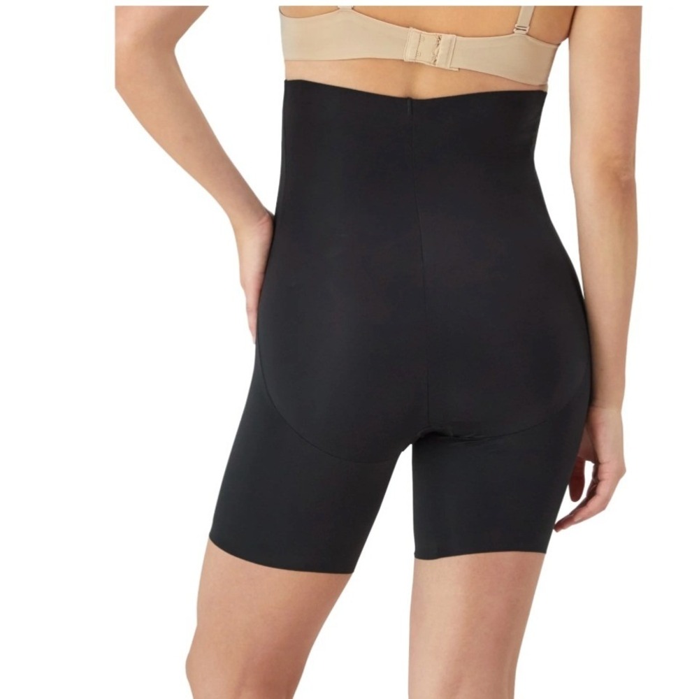 Maidenform Flexees High Waist Sculpting Shaping Shorts 3XL (22-24) Black New - Picture 4 of 8